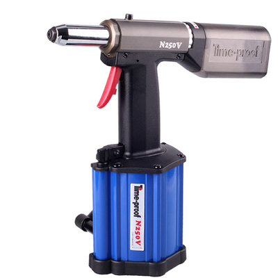 Pneumatische, luftbetriebene Nietmutterpistole, industriell, mit Vakuumsystem, 19 mm Hub